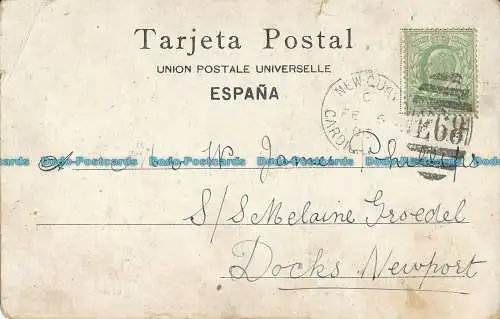 R009188 Narciso Morgado. Librero. Huelva. A. del Pino. 1906