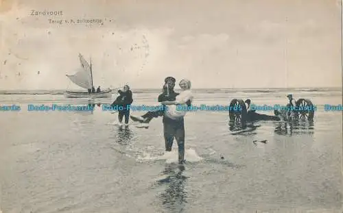 R010319 Zandvoort. Terug v.h. Zeiltochtje. C. Keur. 1914