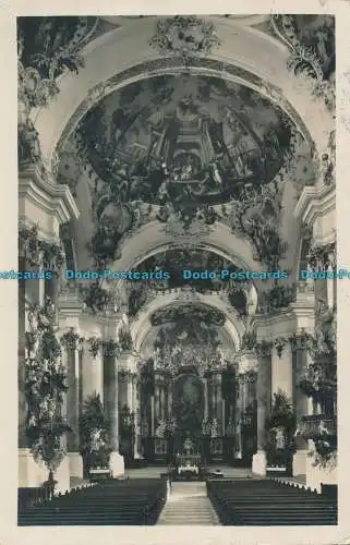 R010412 Ottobeuren. Inneres der Basilika. G. Braun. 1931