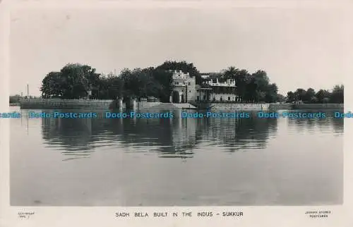 R014248 Sadh Bela gebaut im Indus Sukkur. Johnny Stores. RP. B. Hopkins