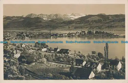 R014279 Rapperswil. Fotoglob. 1929. B. Hopkins