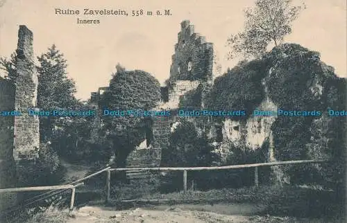 R014364 Ruine Zavelstein. Inneres