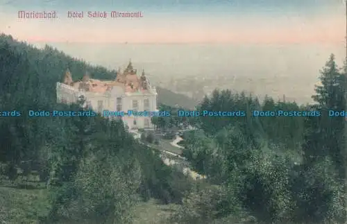 R014546 Marienbad. Hotel Schloss Miramonti. Hermann Poy. 1910