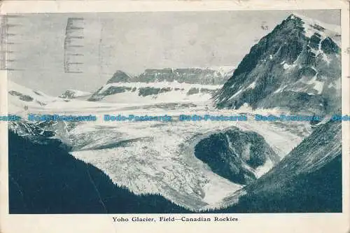 R014588 Yoho Glacier. Feld. Kanadische Rocky Mountains. George Clark. 1920. B. Hopkins