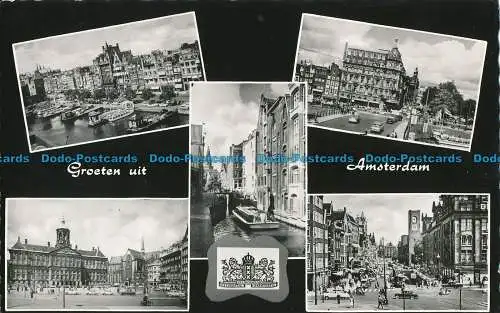 R015649 Groeten uit Amsterdam. Multi View