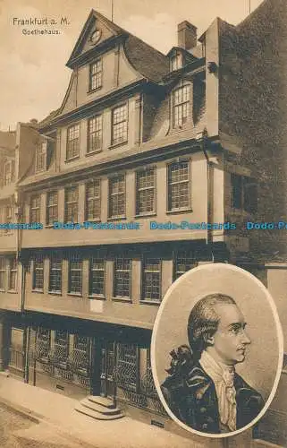 R014738 Frankfurt a.M. Goethehaus. L. Klement. B. Hopkins