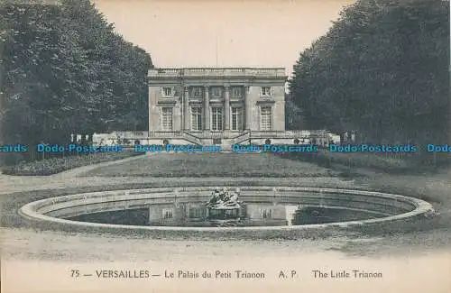 R014851 Versailles. Das kleine Trianon. Papeghin et Cormault. Nr 75. B. Hopkins