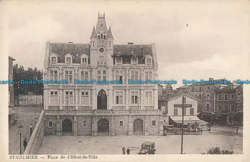 R015903 St. Galmier. Place de l Hotel de Ville. B. Hopkins
