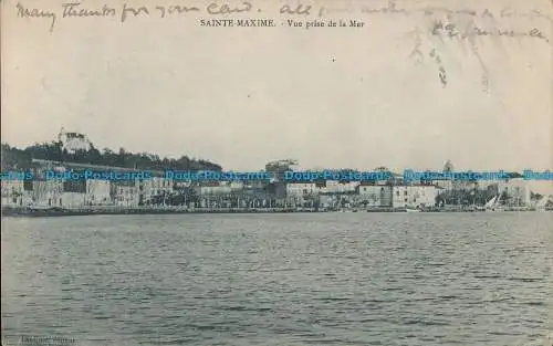 R015916 Sainte Maxime. Vue Prise de la Mer. B. Hopkins