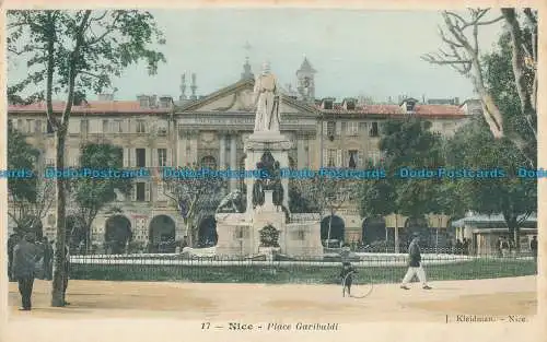 R014979 Schön. Platz Garibaldi. J. Kleidman. 1905. B. Hopkins
