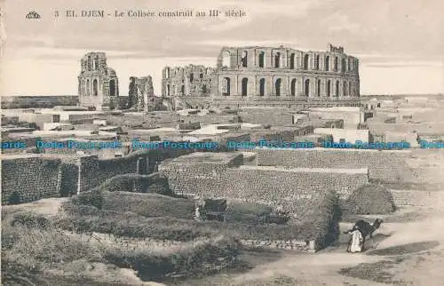 R015193 El Djem. Le Colisee Construit au IIIe Siecle