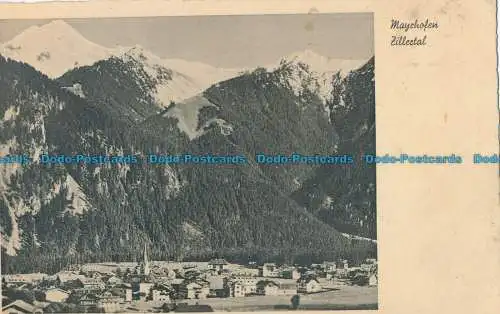 R016175 Mayrhofen Zillertal. Tirol. A. Schollhorn. 1950