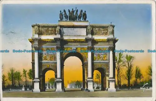 R017604 Paris et ses Merveilles. Triumphbogen des Karussells. A. Leconte