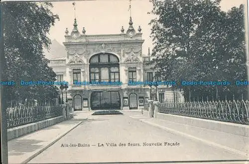 R017638 Aix les Bains. La Villa des Fleurs. Nouvelle Fassade