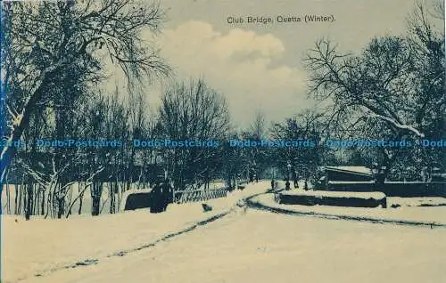 R016826 Schlägerbrücke. Quetta. Winter. R. W. Rai. B. Hopkins