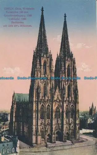 R017722 Coeln. Dom Westseite