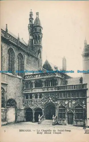 R015450 Brügge. La Chapelle du Saint Sang. Neurdein Freres. Nr 9