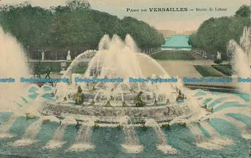 R017822 Parc de Versailles. Bassin de Latone. A. Bourdier