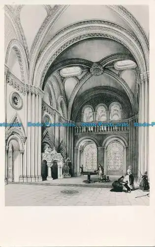 R017030 Die Halle. Penrhyn Castle. Bangor. Nordwales