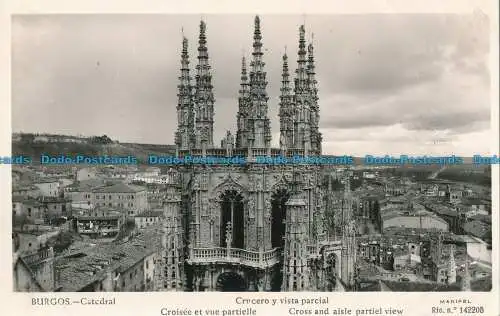 R017102 Burgos. Kreuz- und Gangpartielansicht. Manipel