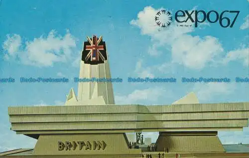 R015623 Expo 67. Montreal. Kanada. Großbritannien Pavillon. 1967