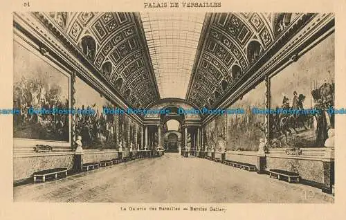 R017951 Palais de Versailles. La Galerie des Batailles. E. Papeghin