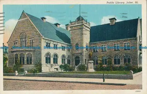 R017194 Öffentliche Bibliothek. Joliet. Ill. Harry F. Beach. 1942