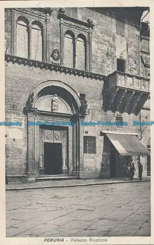 R018058 Perugia. Palazzo Giustizia. P. Giusti. Giuseppe Giugliarelli