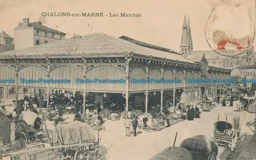 R018243 Chalons sur Marne. Les Marches. 1914. B. Hopkins