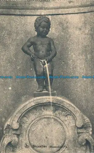 R018327 Bruxelles. Manneken Pis. Ern. Thill. Nels