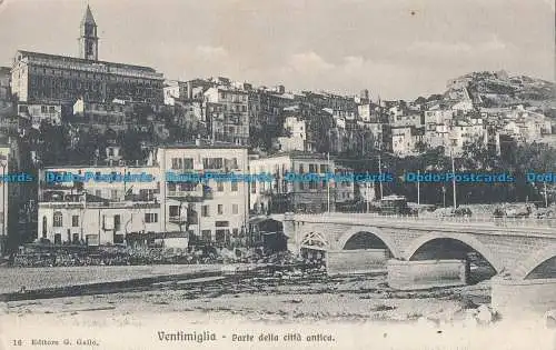 R019035 Ventimiglia. Porte della Citta Antica. G. Gallo
