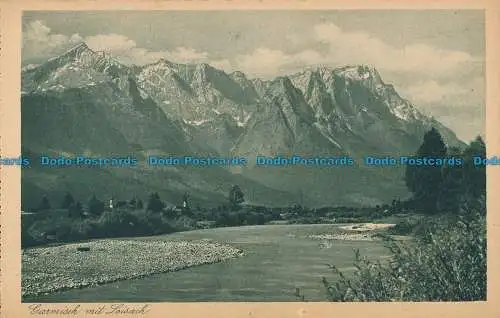 R018364 Garmisch mit Loisach. H. Birkmeyer. Nr 10363