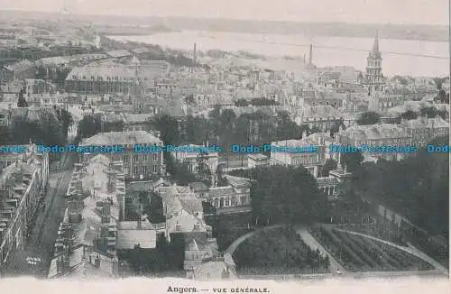 R019042 Angers. Vue Generale