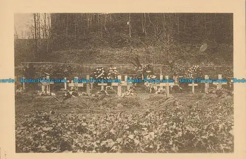 R019584 Zentimeter der belgischen Zivilisten, die im Tir National erschossen wurden. F. Matte