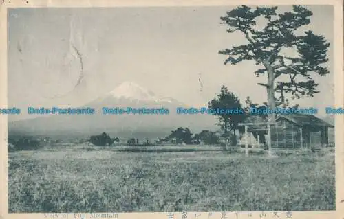 R019621 Blick auf den Berg Fuji. 1910