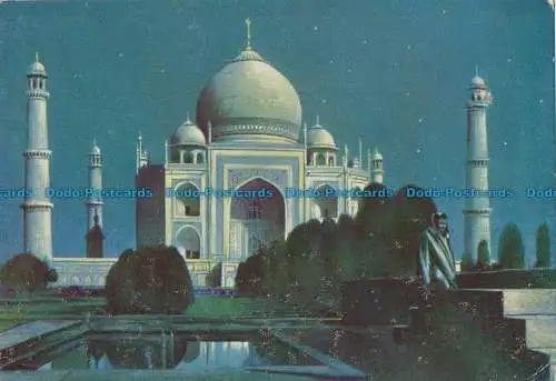 R018479 Unser glorreiches Reich. Agra. Das Taj Mahal bei Moonlight