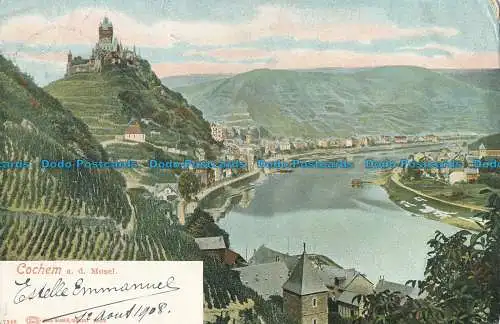 R018495 Cochem a. d. Mosel. Louis Glaser. 1908