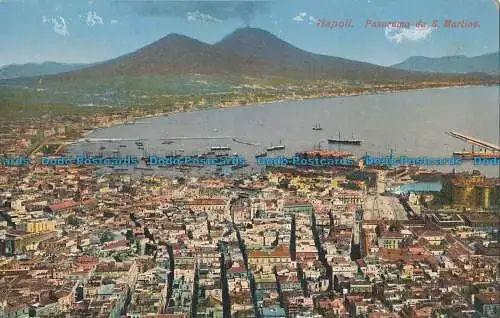 R019182 Napoli. Panorama da S. Martino. C. Cotini