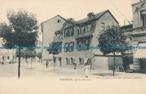 R019767 Weimar. Schillerhaus. Zedler