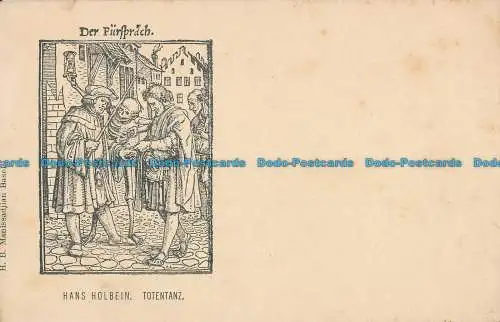 R019778 Hans Holbein. Totentanz. H. B. Manissadjian