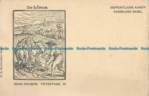 R019780 Hans Holbein. Totentanz. H. B. Manissadjian