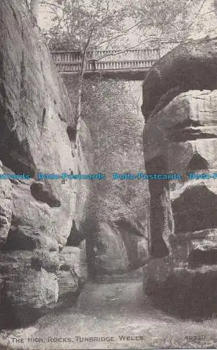 R019311 The High Rocks. Tunbridge Wells. Photochrom. Sepiaton. Nr 49320