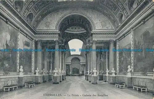 R018678 Versailles. Le Palais. Galerie des Batailles