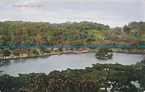 R018711 Kandy und der See. M. B. Uduman. Nr 102