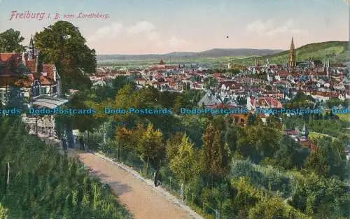 R020580 Freiburg i. B. vom Lorettoberg