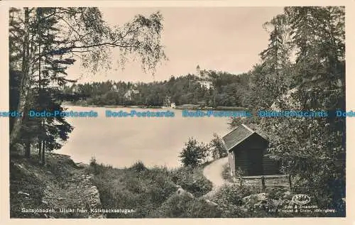 R018721 Saltsjobaden. Utsikt fran Kalkbacksstugan. Akta. M. Grondahl