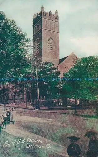 R020588 First U. B. Kirche. Dayton. O.J. B. Meiler