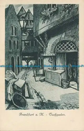 R019399 Frankfurt a.M. Tuchgaden. M. Jacobs