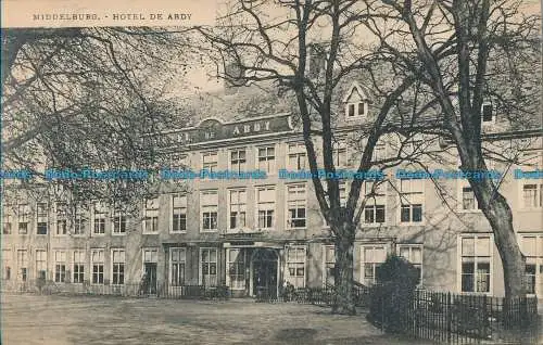 R019991 Middelburg. Hotel de Abdy