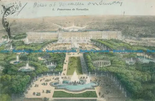 R020714 Panorama de Versailles. 1905